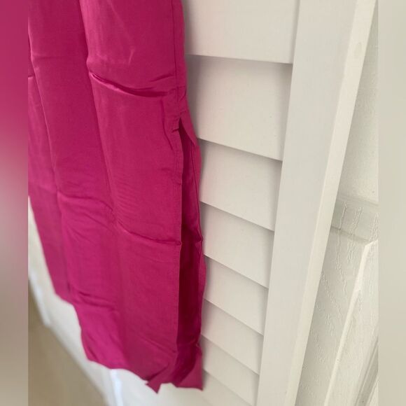 Vibrant Pink Slip Dress - Picture 2 of 4